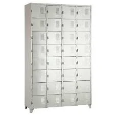 Armário Roupeiro De Aço 32 Portas Pequenas