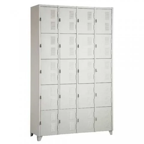 Armário Roupeiro De Aço 20 Portas Pequenas