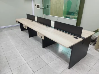 PLATAFORMA DUPLA 6 LUGARES COM CAIXA DE TOMADA E 1 GAVETA