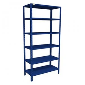 ESTANTE AÇO LEVE 6 PRATELEIRAS 30CM COLORIDA