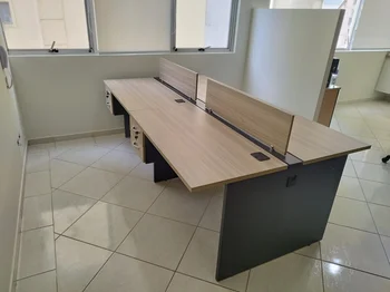 PLATAFORMA DUPLA COM CAIXA DE TOMADA E GAVETA