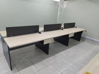 PLATAFORMA DUPLA 6 LUGARES COM CAIXA DE TOMADA E 1 GAVETA