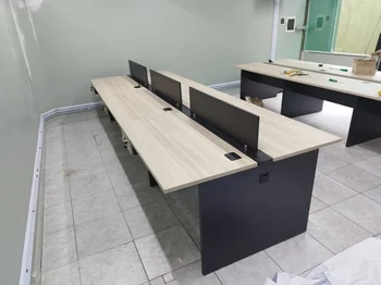 PLATAFORMA DUPLA 6 LUGARES COM CAIXA DE TOMADA E 1 GAVETA