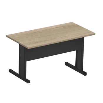 Mesa Escritório 1500X60 Pé Aço M25