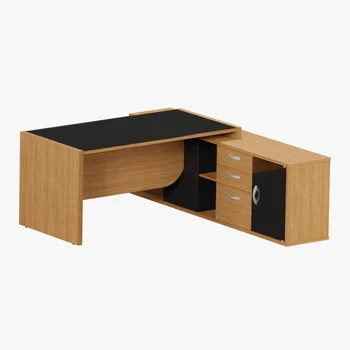 MESA CREDENZA UP GLASS 3 GAVETAS