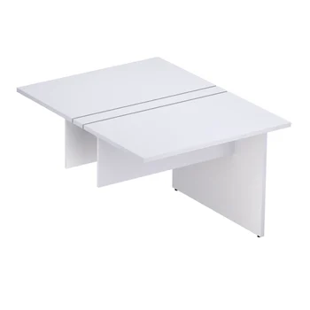 Plataforma de trabalho com mesa complemento 2 Lugares , tampo 25mm | Linha M25