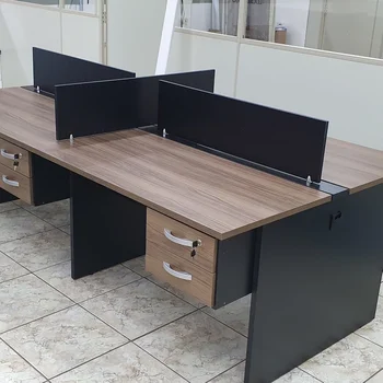 PLATAFORMA DUPLA COM PAINEL FRONTAL E LATERAL C/GAVETAS