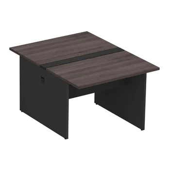 Plataforma de trabalho com mesa componível 2 Lugares , tampo 25mm | Linha M25