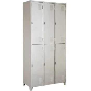Armário Roupeiro De Aço 6 Portas Grandes
