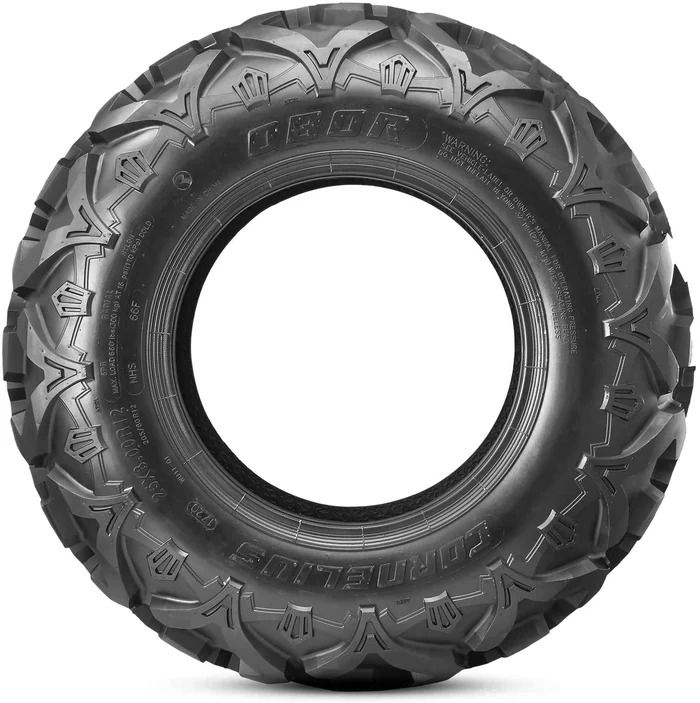 Jogo de Pneus Quadriciclo Obor Cornelius 27x9R12 e 27x11R12 6 Lonas Polaris Canam (zoom)