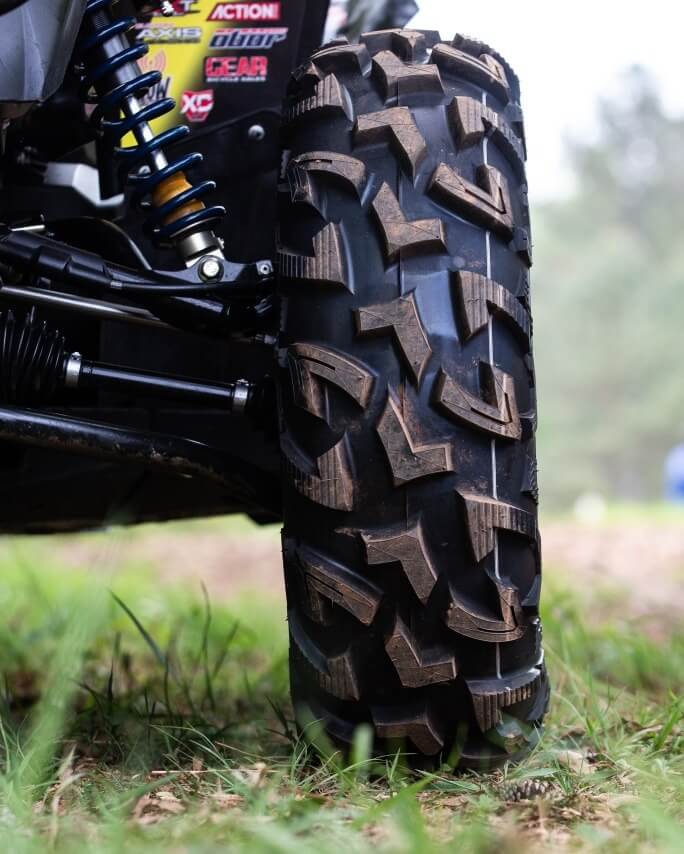 Pneu Quadriciclo Obor Piranha 25x10R12 Radial 6 lonas Polaris Canam Cfmoto (zoom)