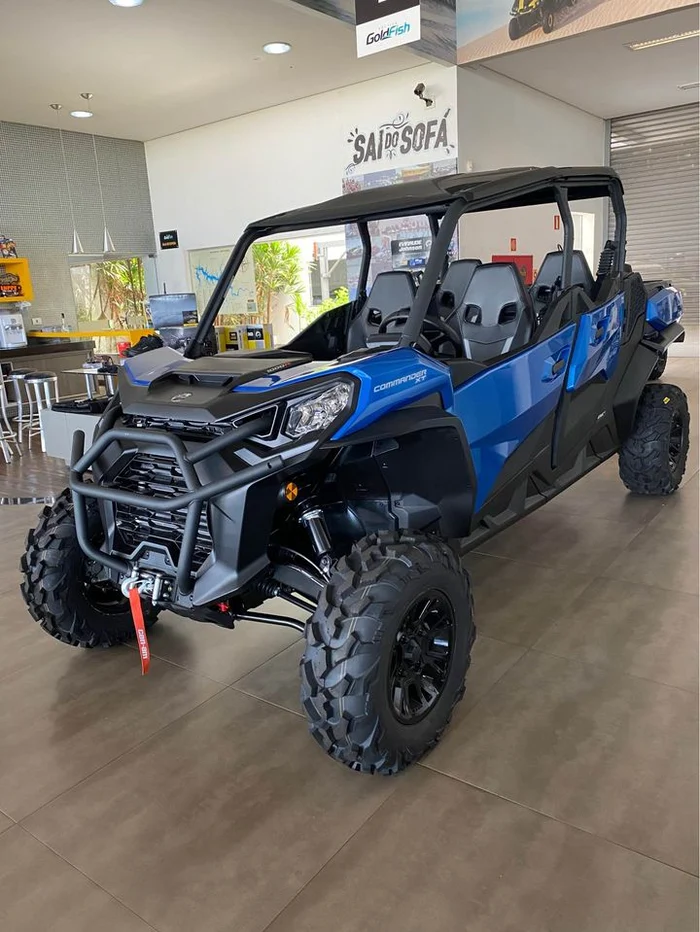 Jogo de Pneus Quadriciclo Obor Riple 27x9R14 e 27x11R14 6 lonas Polaris Canam Cfmoto (zoom)