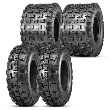 Jogo de Pneus Quadriciclo Obor Advent 21x7-10 e 20x11-9 6 lonas Canam DS 250 (zoom)