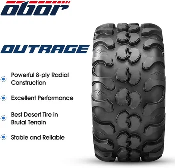 Pneu Quadriciclo Obor Outrage 26x11R12 Radial 8 lonas Polaris Canam Cfmoto (zoom)