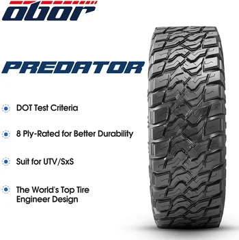 Pneu UTV Obor Predator 34x10R15 Radial 8 Lonas UTV Polaris Canam (zoom)