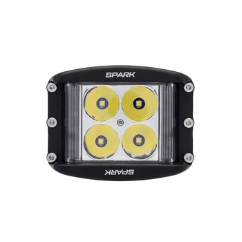 Par de Faróis de LED SPARK P4E 40W Spot c/Side Shooter IP69K (zoom)