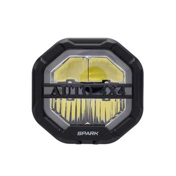 Par de Faróis Auxiliares LED SPARK Octa-4 2" 40W com DRL W-4 (zoom)