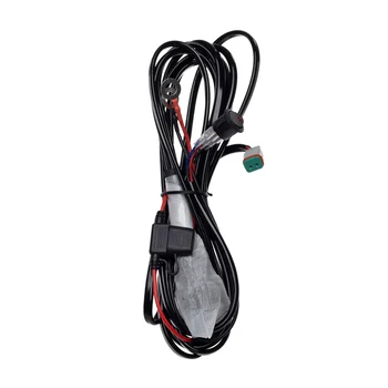 Par de Faróis de LED SPARK P4E 40W Spot c/Side Shooter IP69K (zoom)