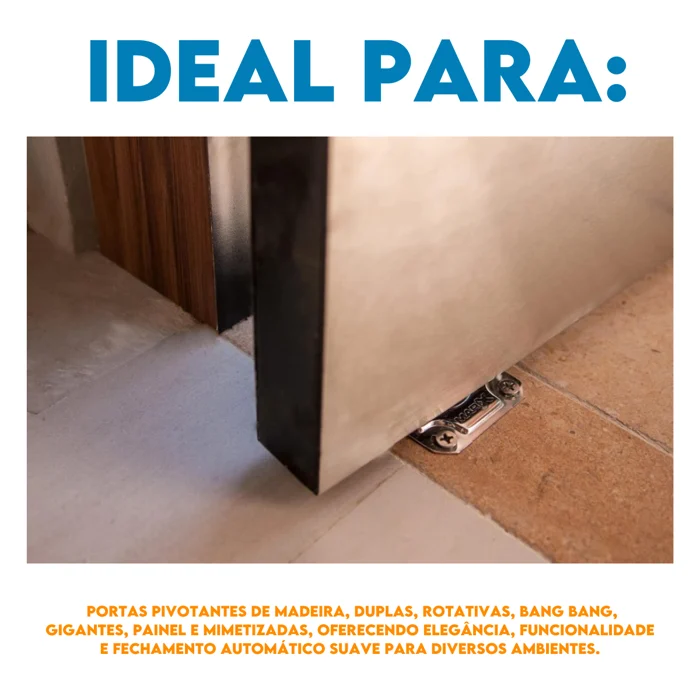 Mola Marix 120kg Para Porta de Vidro Escovado 361210