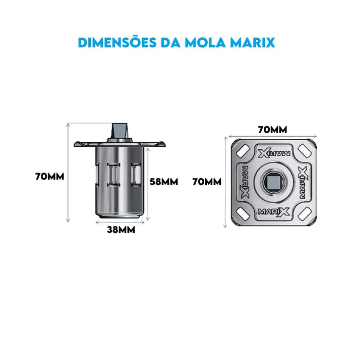 Medidas Mola Marix - 361210-361200-360300-360100-361201-360301-360101-360501-361301-361001