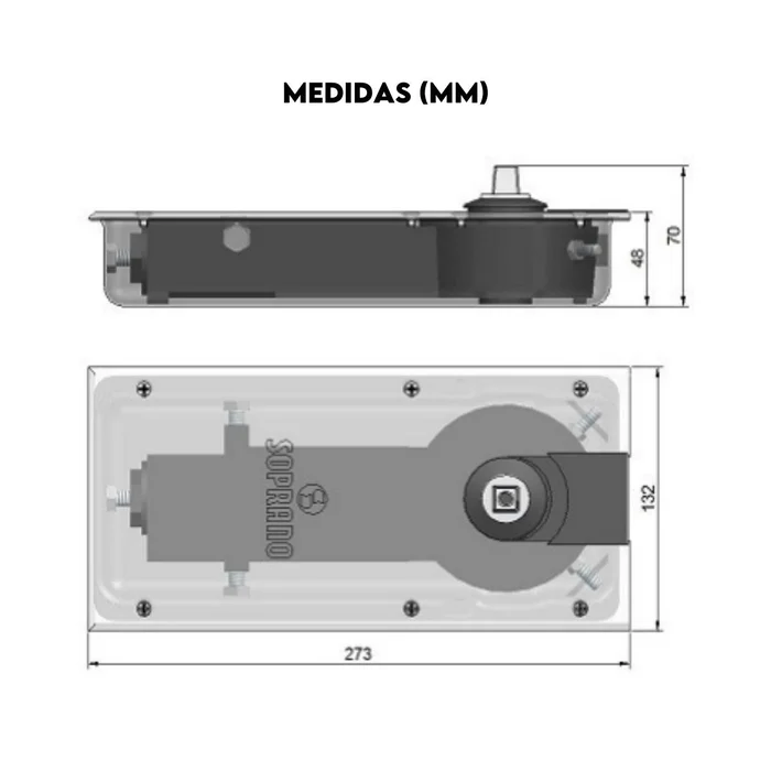 MOLA DE PISO P310 SOPRANO - 521010 (2)
