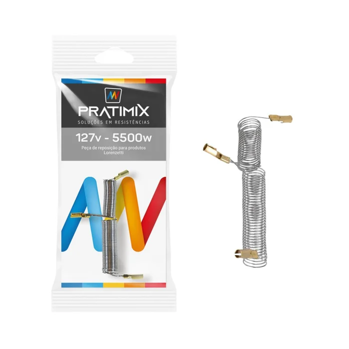 Resistência Pratimix 127v 5500w Tipo L Duo Shower - 581025