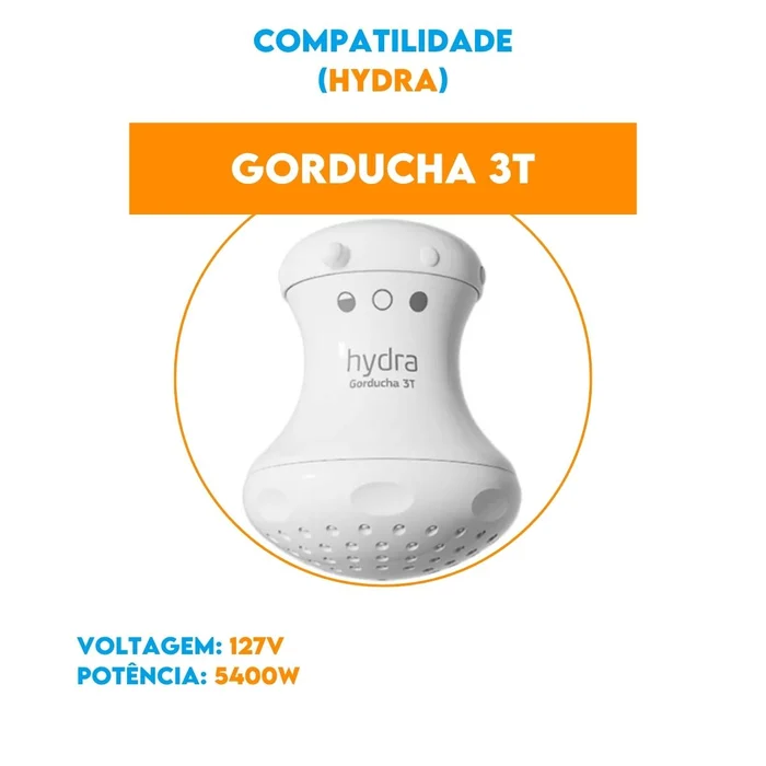 Resistência Pratimix 127v 5400w Gorducha 3T - 581011 - Hydra