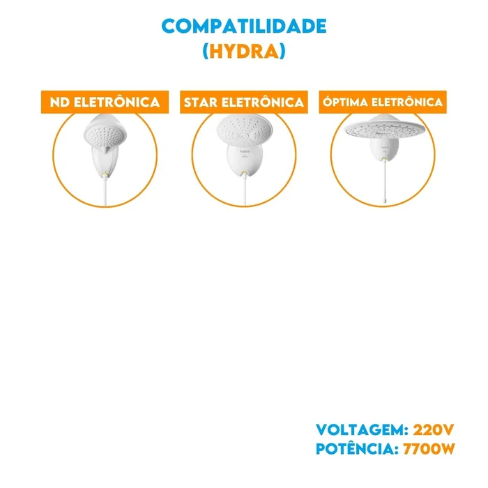 Resistência Pratimix 220v 7700w ND Star Óptima Eletrônica - 581030 - Hydra