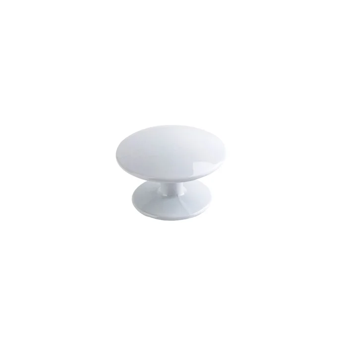 Puxador Redondo Para Móveis Unifuro Branco - 500101
