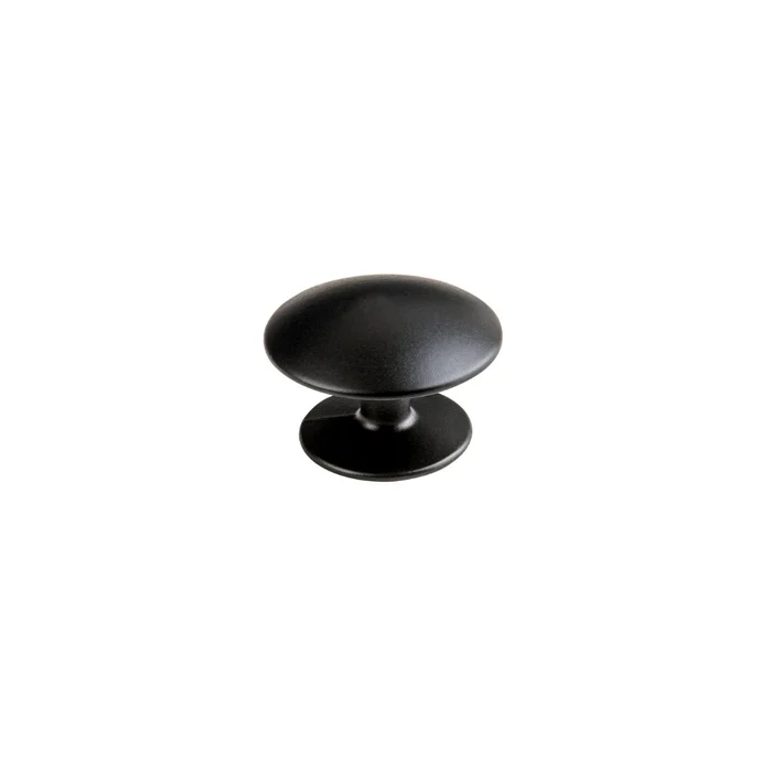 Puxador Redondo Para Móveis Unifuro Preto Fosco - 5003101