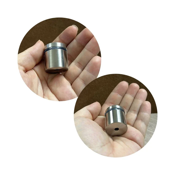 Prolongador Aço Inox 2,5 x 2,5 cm Escovado - 1912022525