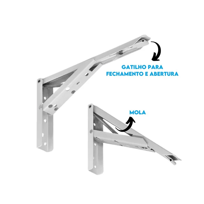 Mão Francesa Dóbravel - Máxima Ferragens - sku 280101025. 280101030