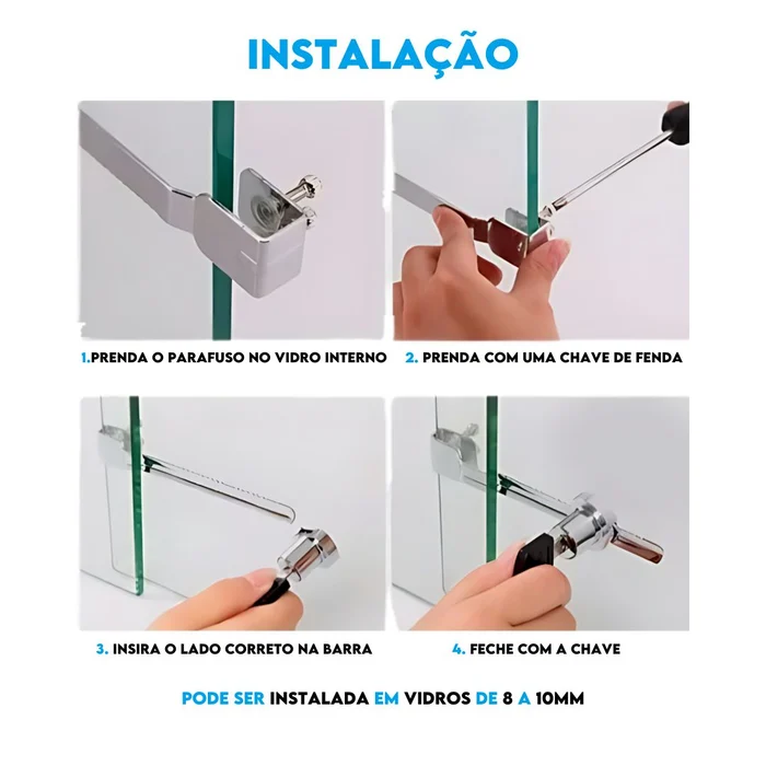 Instalação Fechadura Jacaré - 15020100088