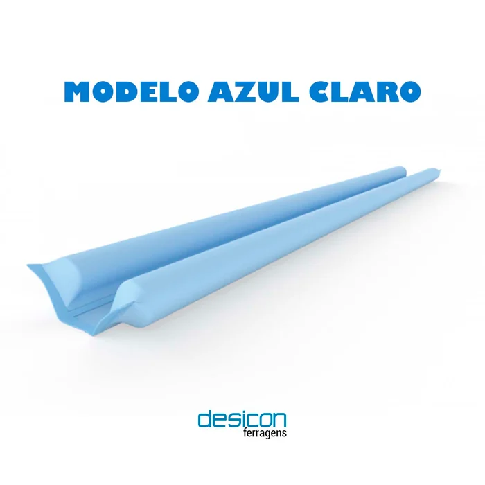 Veda Porta Rolinho - Azul Claro - 90cm (zoom)