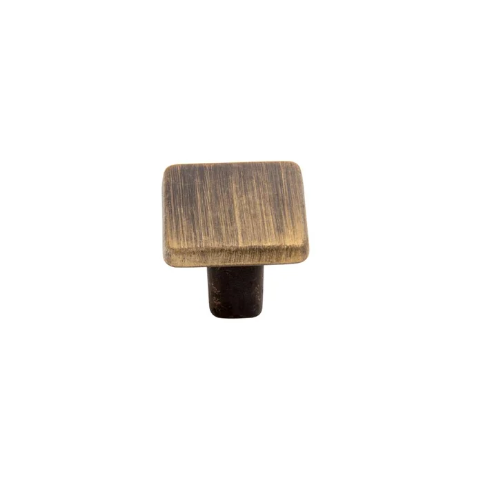 Puxador Unifuro Quadrado 20x20 Antique Fosco - sku 5021102