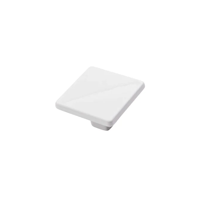 Puxador Unifuro Quadrado 30x30 Branco - sku 500103