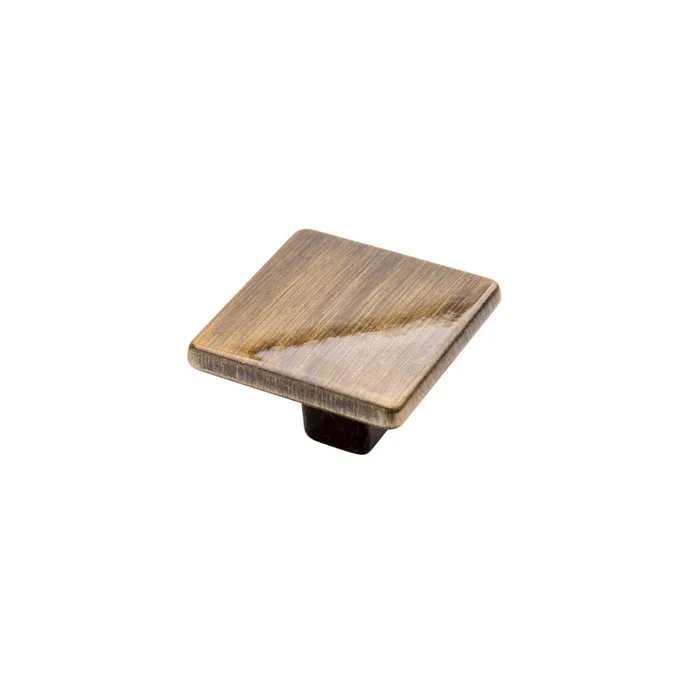 Puxador Unifuro Quadrado 30x30 Antique Brilho - sku 502103