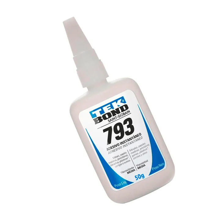 Cola Adesivo Instantâneo Tekbond 793 50g Bico Antientupimento (zoom)