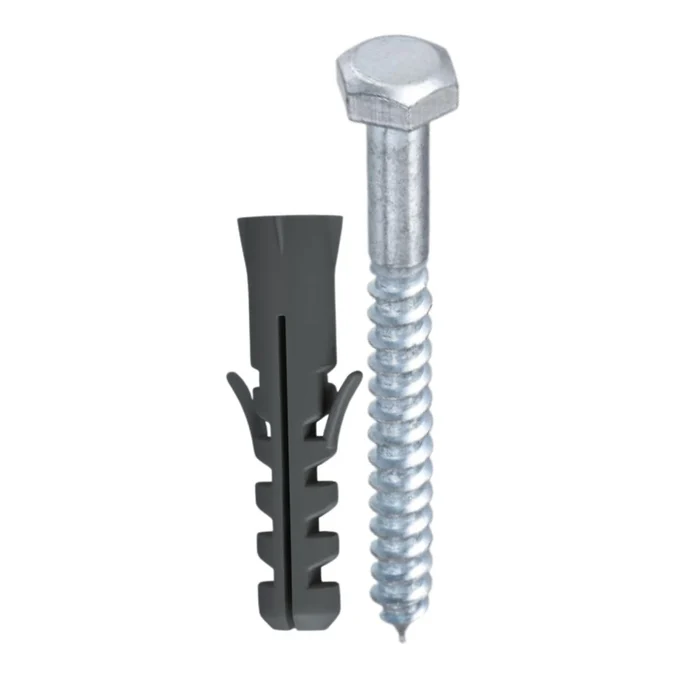 PARAF SEXT SOB. 14X55 + BUCHA PLASTICA 10 MM - 2 PC - 5802053 (1)