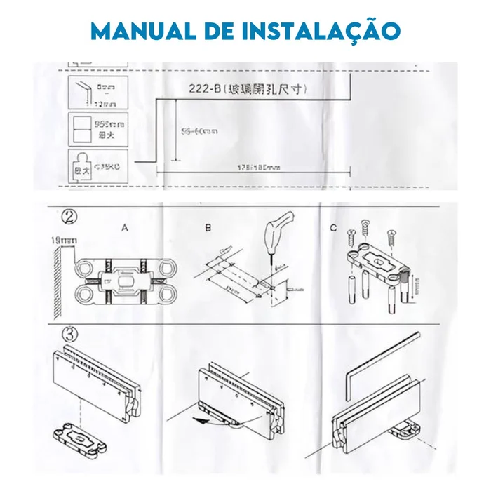 Mola Hidráulica Para Porta De Vidro Mixso Ajustável (1)