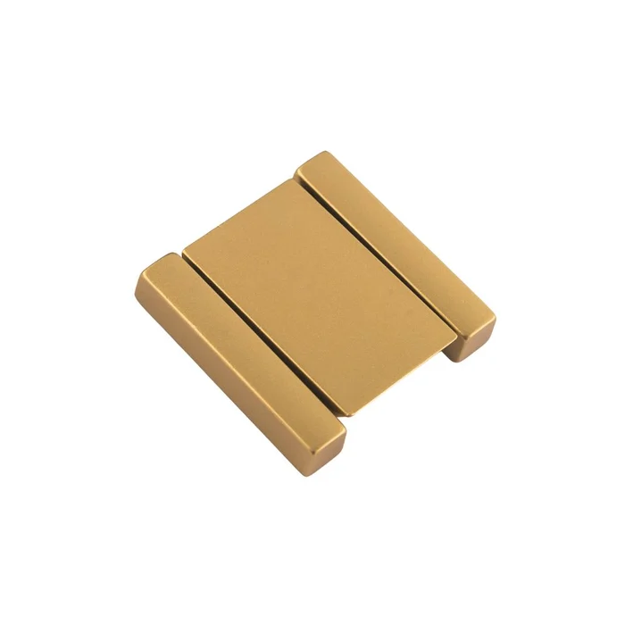 Puxador Gangorra Dourado Fosco (zoom)