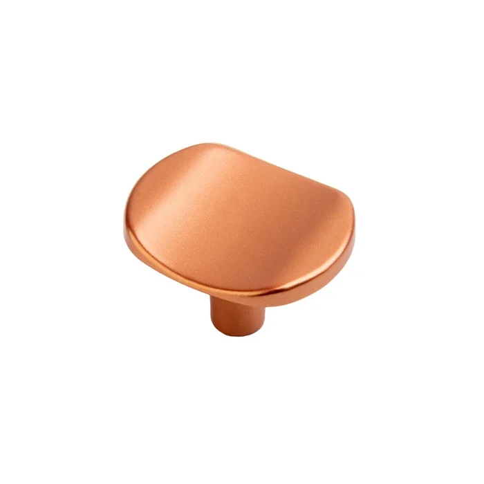 Puxador Ponto 32mm x 38mm Cobre (zoom)