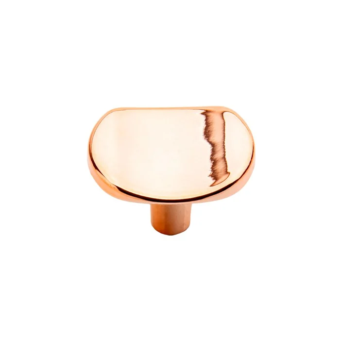 Puxador Ponto 32mm x 38mm Rose (zoom)