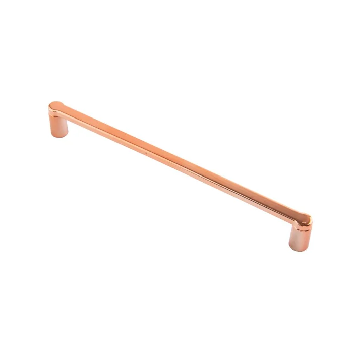 Puxador Armario Alça Reto 192mm Rose (zoom)