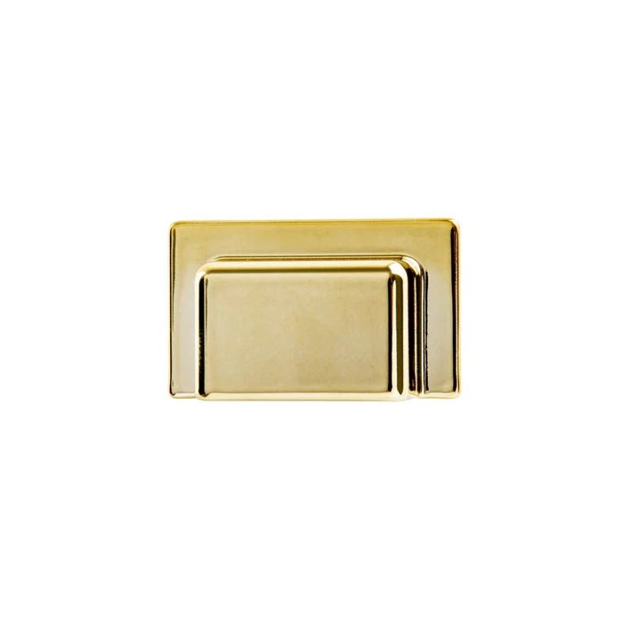 Puxador Armario Viale 32mm Dourado Brilho (zoom)