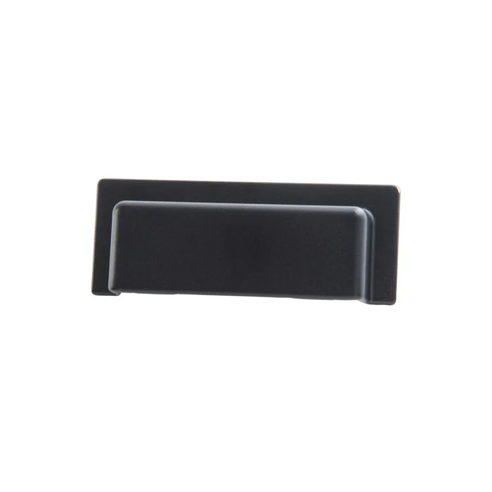 Puxador Armario Viale 64mm Preto Fosco (zoom)