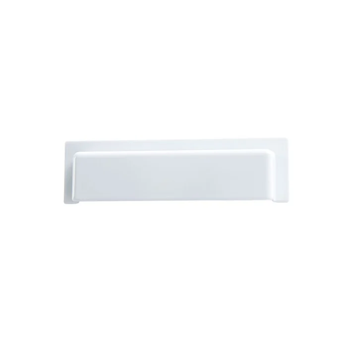 Puxador Armario Viale 96mm Branco Brilhante (zoom)