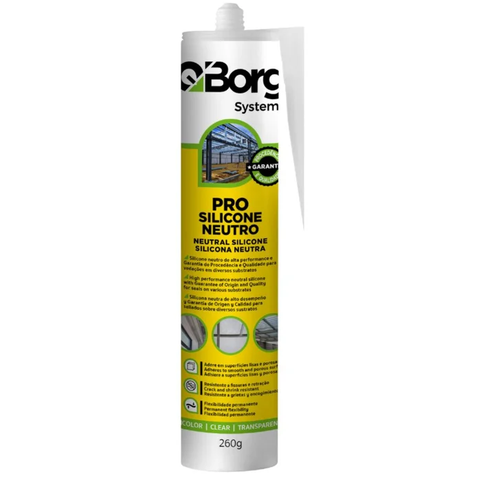 Quimicos em Geral Silicone Neutro Incolor Q-Borg (zoom)