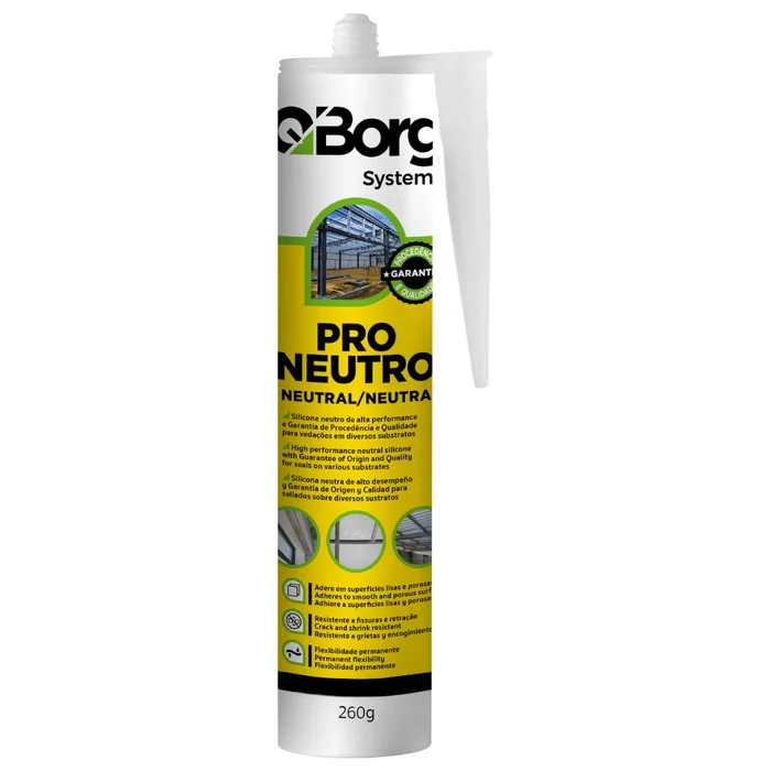 Quimicos em Geral Silicone Neutro Preto Q-Borg (zoom)