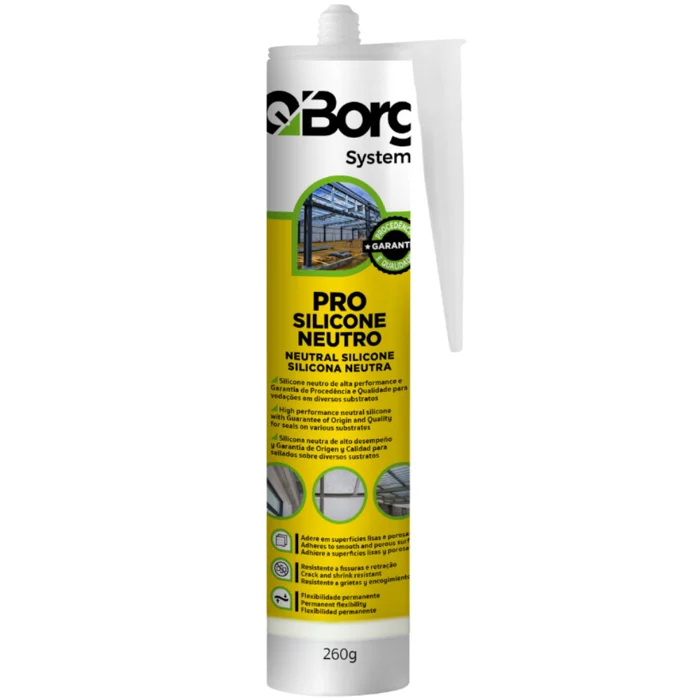 Quimicos em Geral Silicone Neutro Branco Q-Borg (zoom)